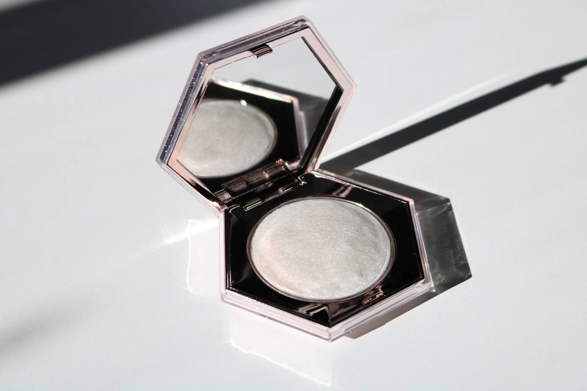 brow makeup powder applied with angled brush on model with sparse eyebrows